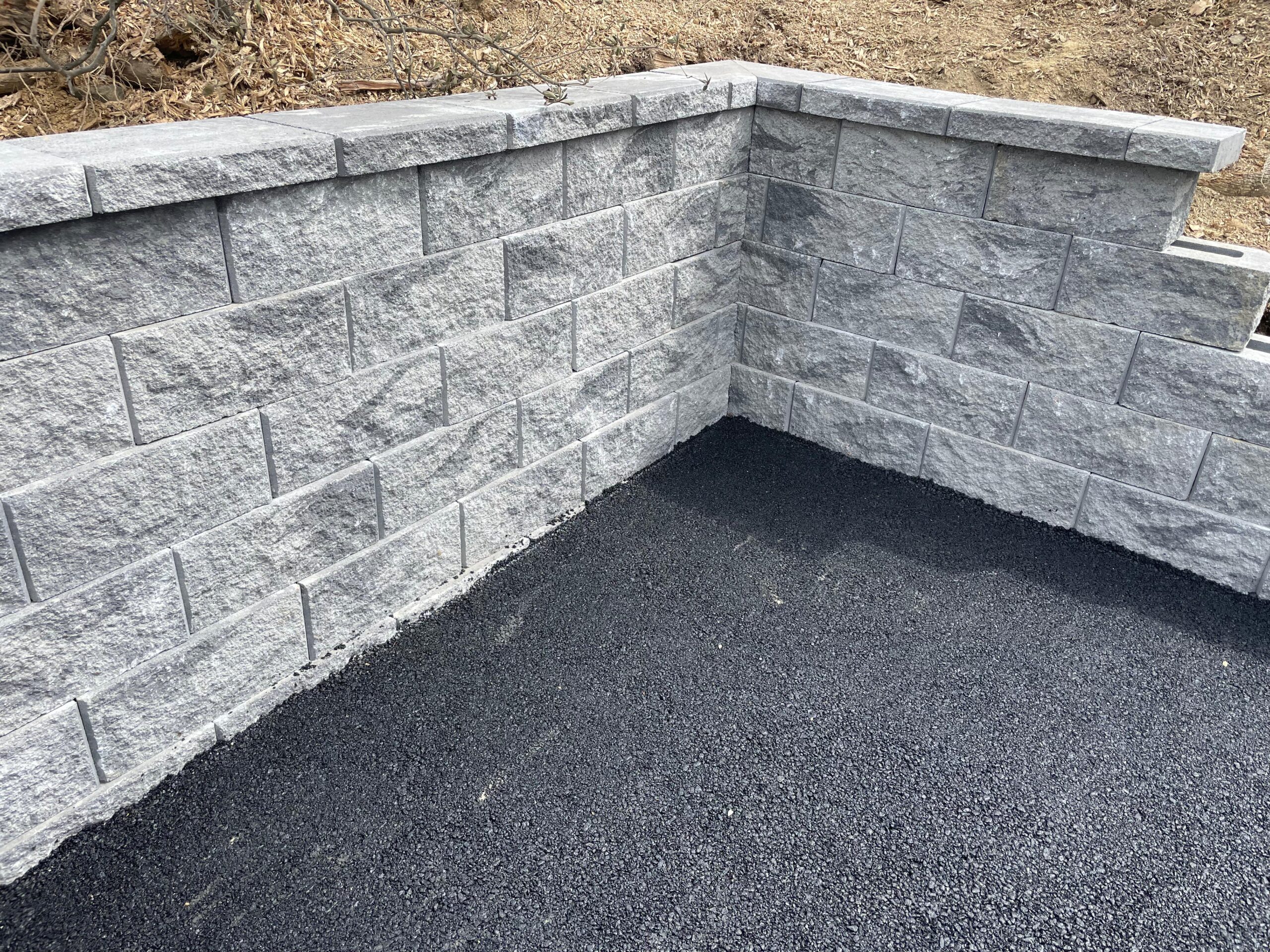 stone retaining wall installation new jersey