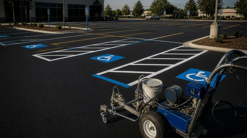 Parking Lot Striping & Maintenance Union County New Jersey
