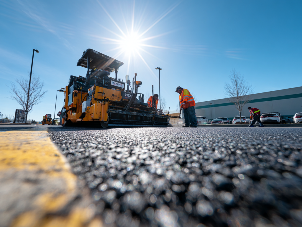 parking lot paving services union county nj